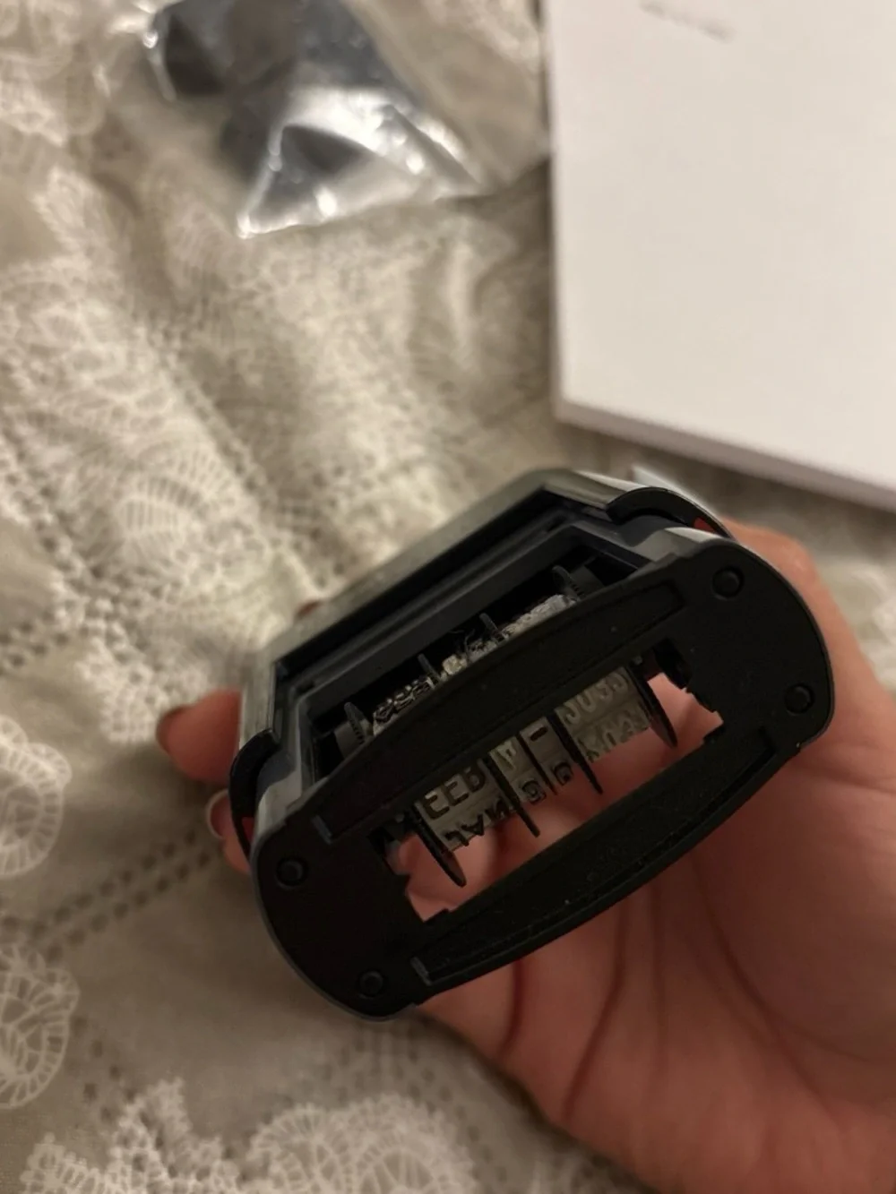 Self-Inking Date Stamp
